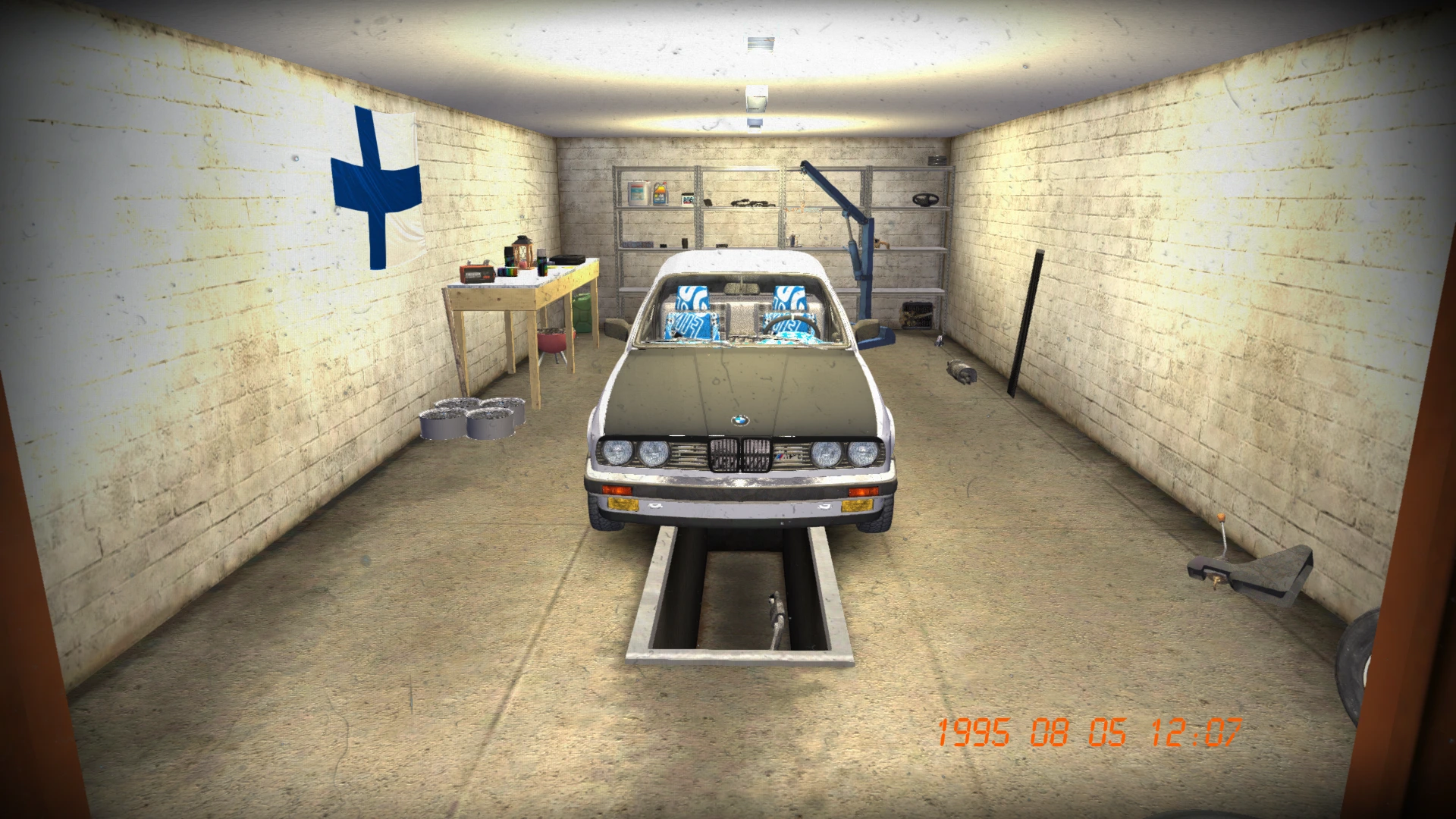 My Summer Car – Сохранение BMW E30 Street | 800 000 марок, полный прогресс