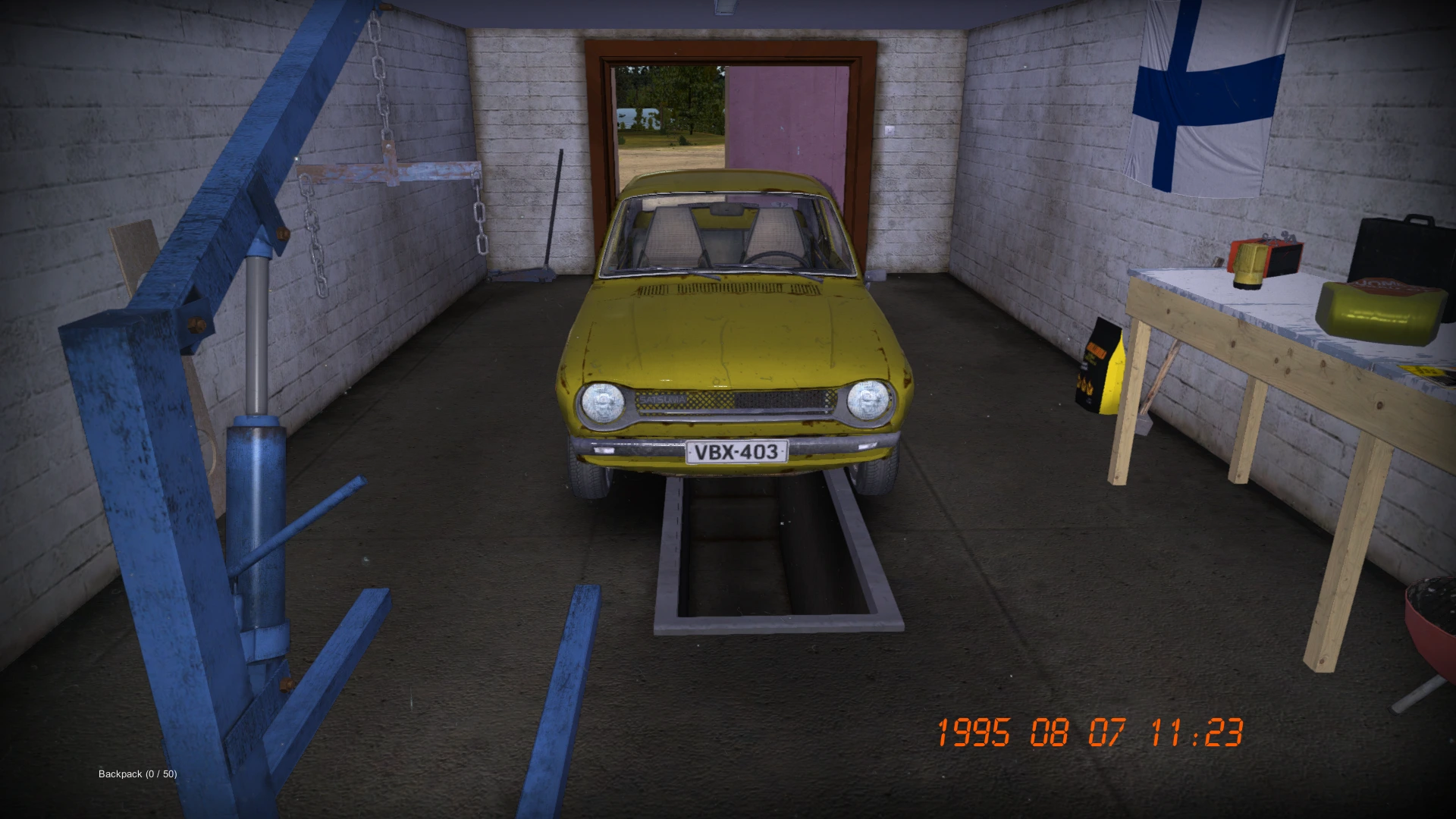 My Summer Car — Скачать сохранение с полностью собранной Satsuma и пройденным техосмотром