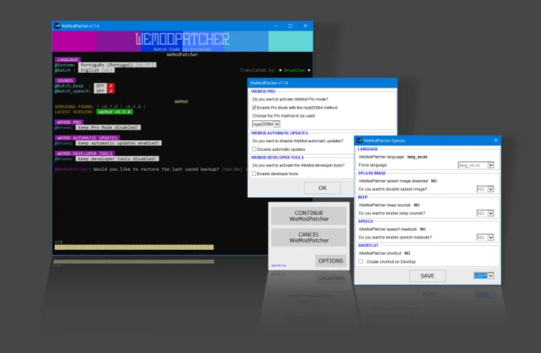 WAND PRO AutoPatcher 12.0.3+ — новый инструмент для WeMod трейнеров на Windows
